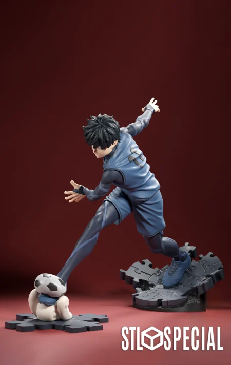 Isagi Yoichi - Blue Lock 3D Model V2 STL