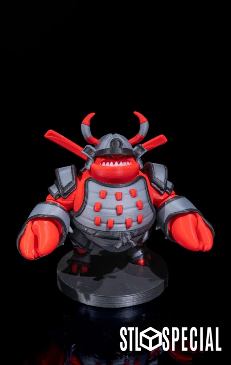 Samurai Crab - STL & 3MF