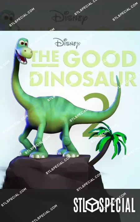 The Good Dinosaur STL 3D Model