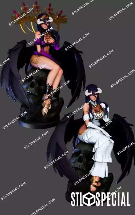 Overlord Albedo STL Model