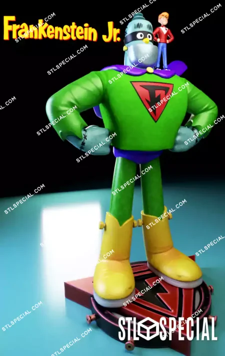 Frankenstein Jr and Buzz Conroy STL Model