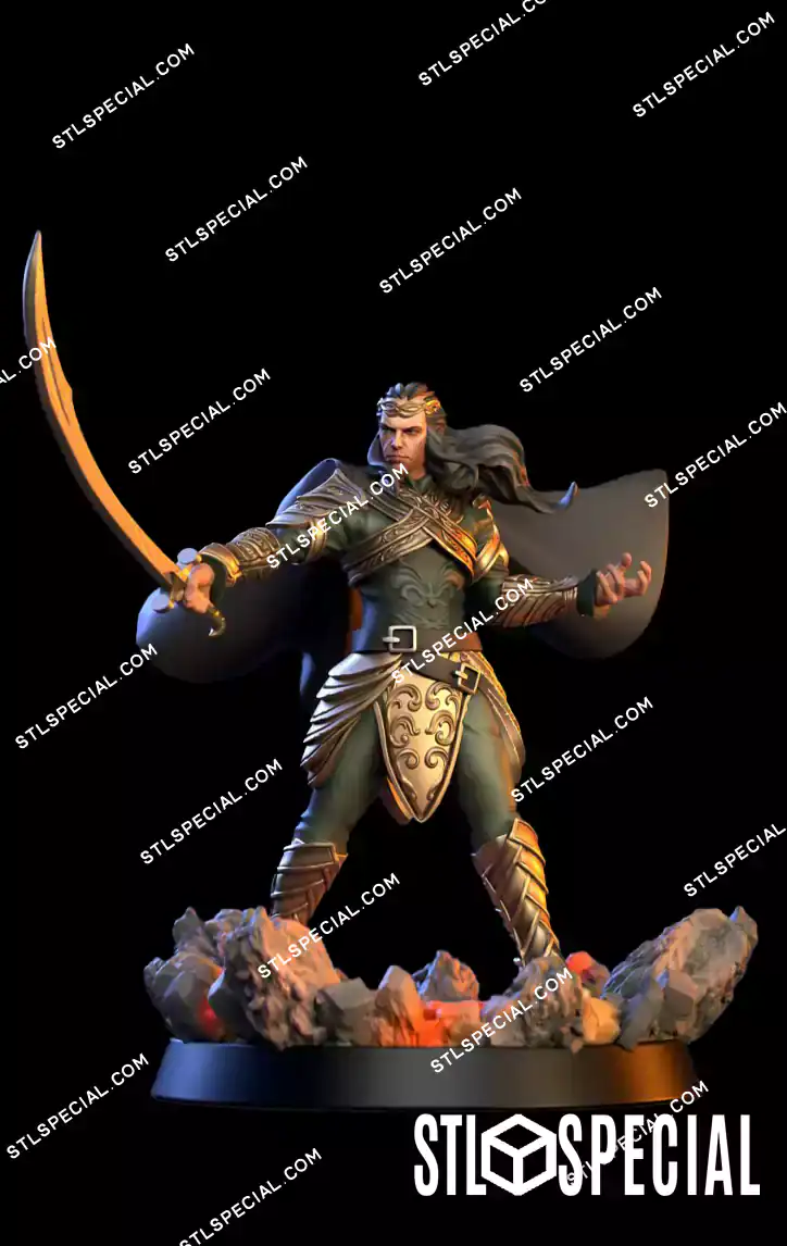 Middle earth Legends Miniature STL 3D Model - Image 5