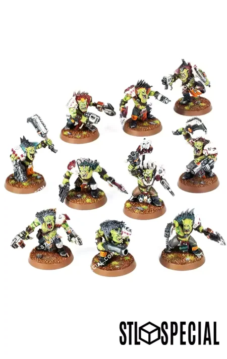 Ork Beast Snagga Boyz STL 3D Models