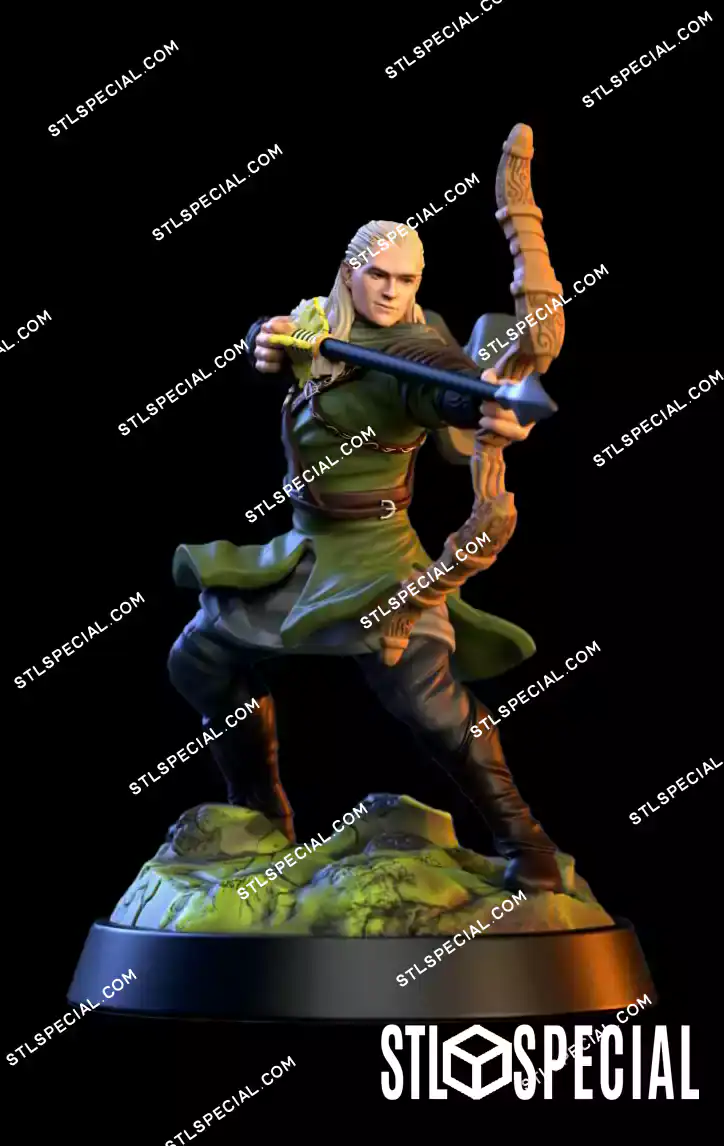 Middle earth Legends Miniature STL 3D Model - Image 7