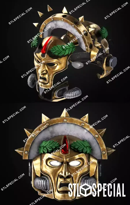 Warhammer Dante Helmet STL and 3MF