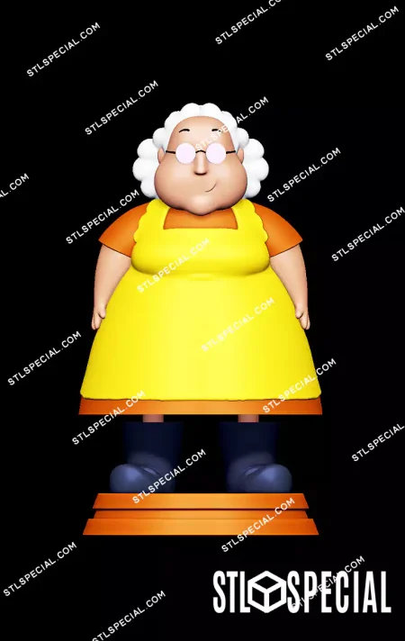 Muriel Bagge STL File 3D Model