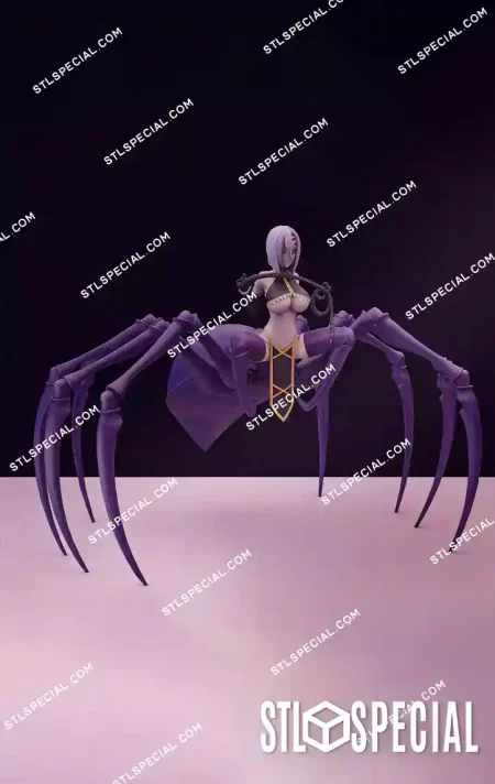 Monster Musume Arachne STL 3D Model