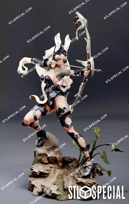 Fran Final Fantasy STL Files and 3D Model