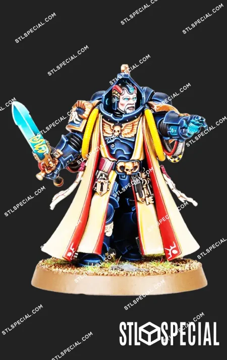 Primaris Librarian Space Marine STL Model
