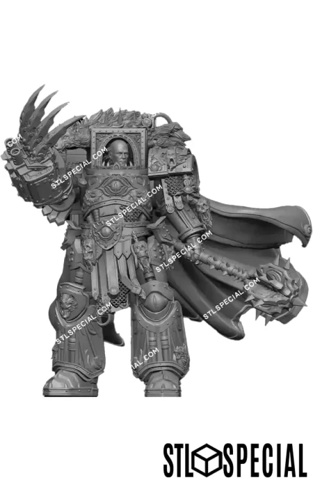 Horus Lupercal STL 3D Model