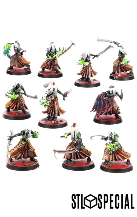 Mandrakes Kill Team STL 3D Model