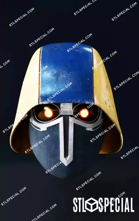Coruscant Security Force Helmet STL Model