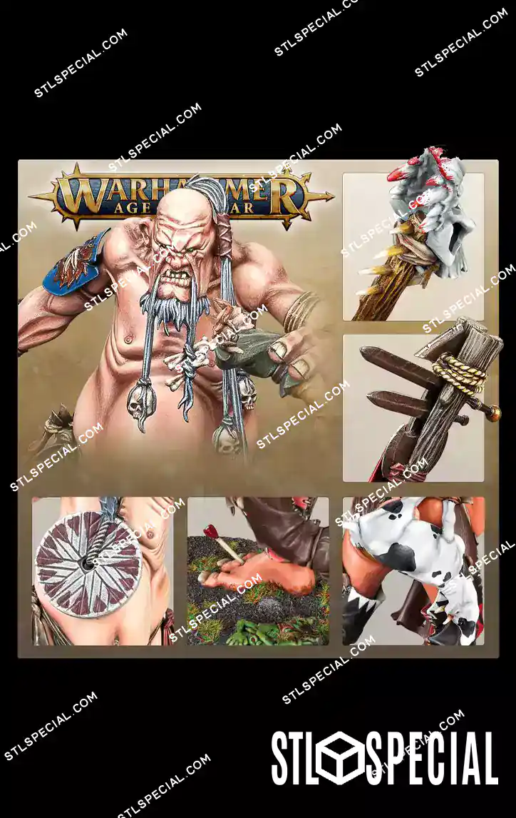 Spearhead: Sons of Behemat Mancrusher Gargants STL Army Pack - Image 8