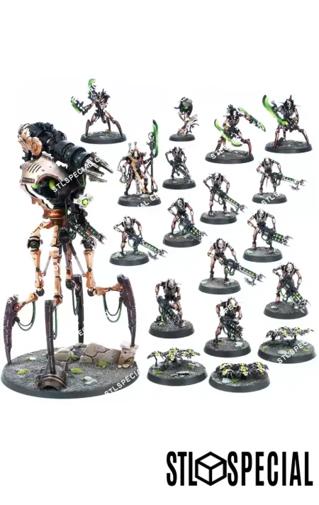 Complete Necrons Combat Patrol STL Pack