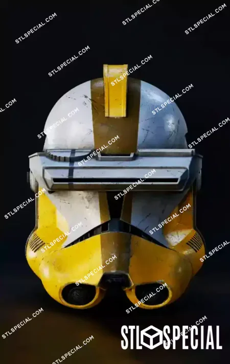 Commander Bly Trooper Helmet STL 3D Printer