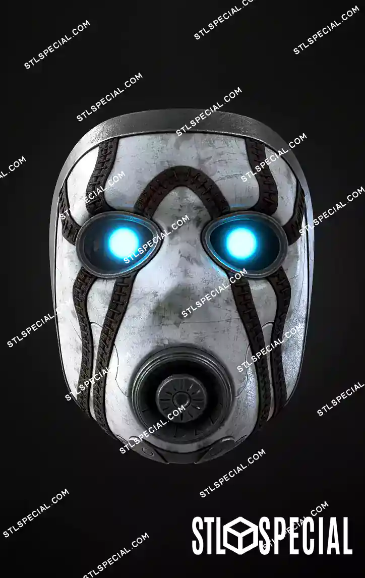 Borderlands 2 Psycho Mask Iconic Vault Psycho Helmet STL