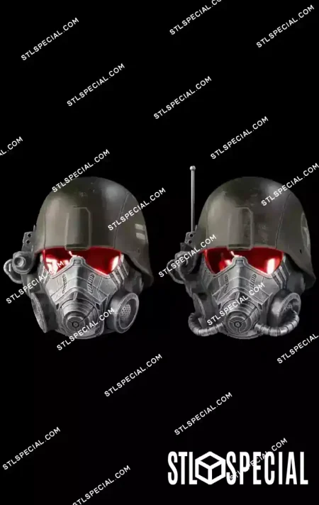 NCR Ranger Advanced and Elite Helmets STL