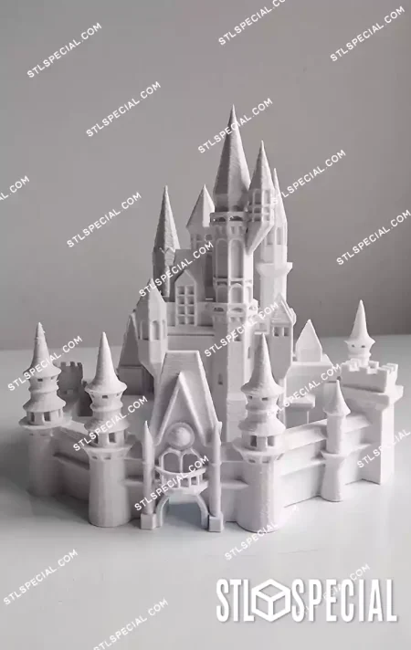 Disney Cinderella Castle STL 3D Model