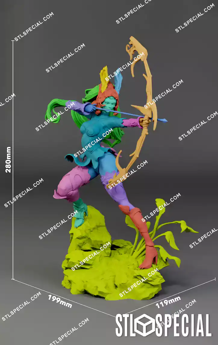 Fran Final Fantasy STL Files and 3D Model - Image 4