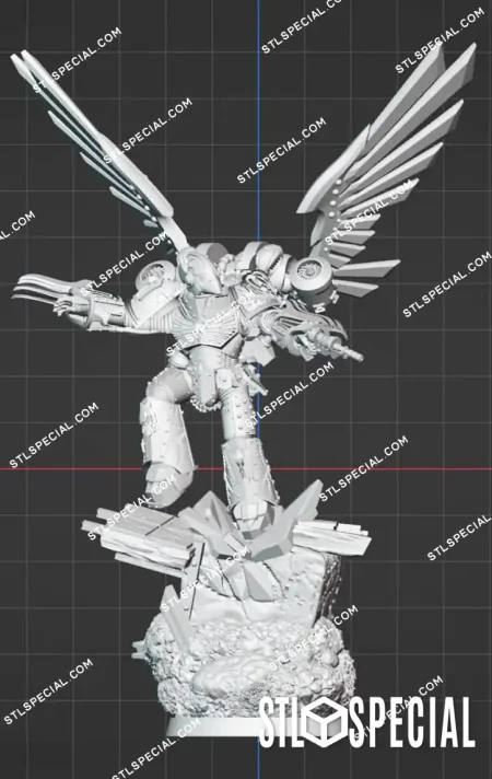 Corvus Corax STL 3D Model
