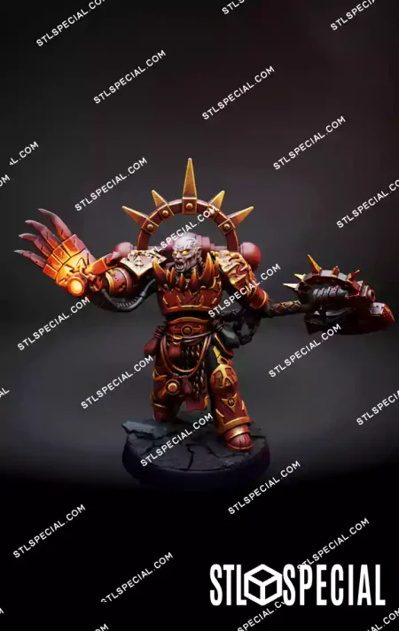 Chaos Lord of Ruin Infernal Warlord STL