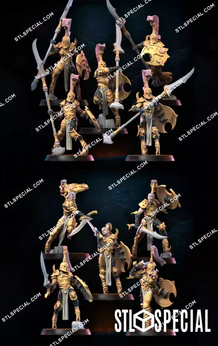 Lust Warriors Sons of Depravation STL Model