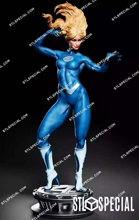 Invisible Woman STL 3D Print