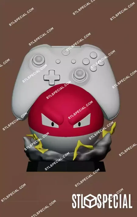 Voltorb Controller Holder STL 3D Print