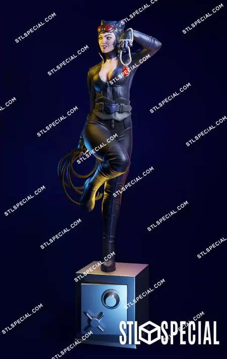 Catwoman STL Special 3D Model