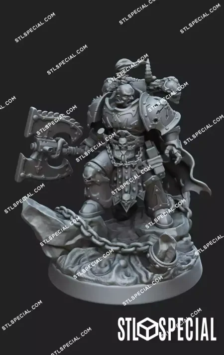 Chaos Lord STL 3D Model