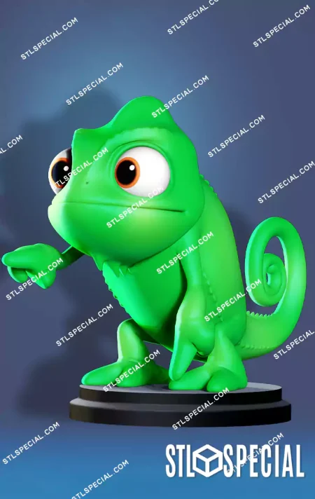 Pascal Tangled STL File 3D Model