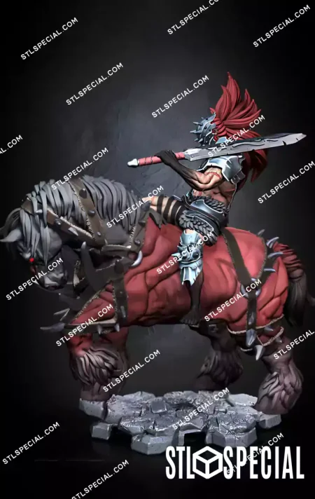 War – Four Horsemen STL 3D Model