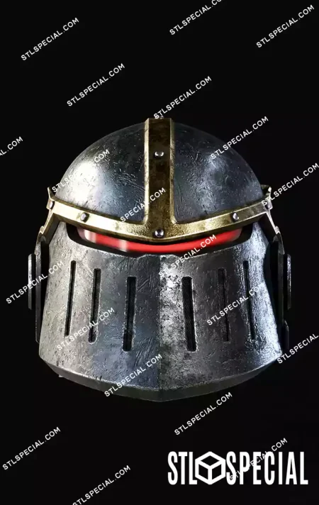 Space Marine 2 Iron Warriors Helmet STL & 3MF