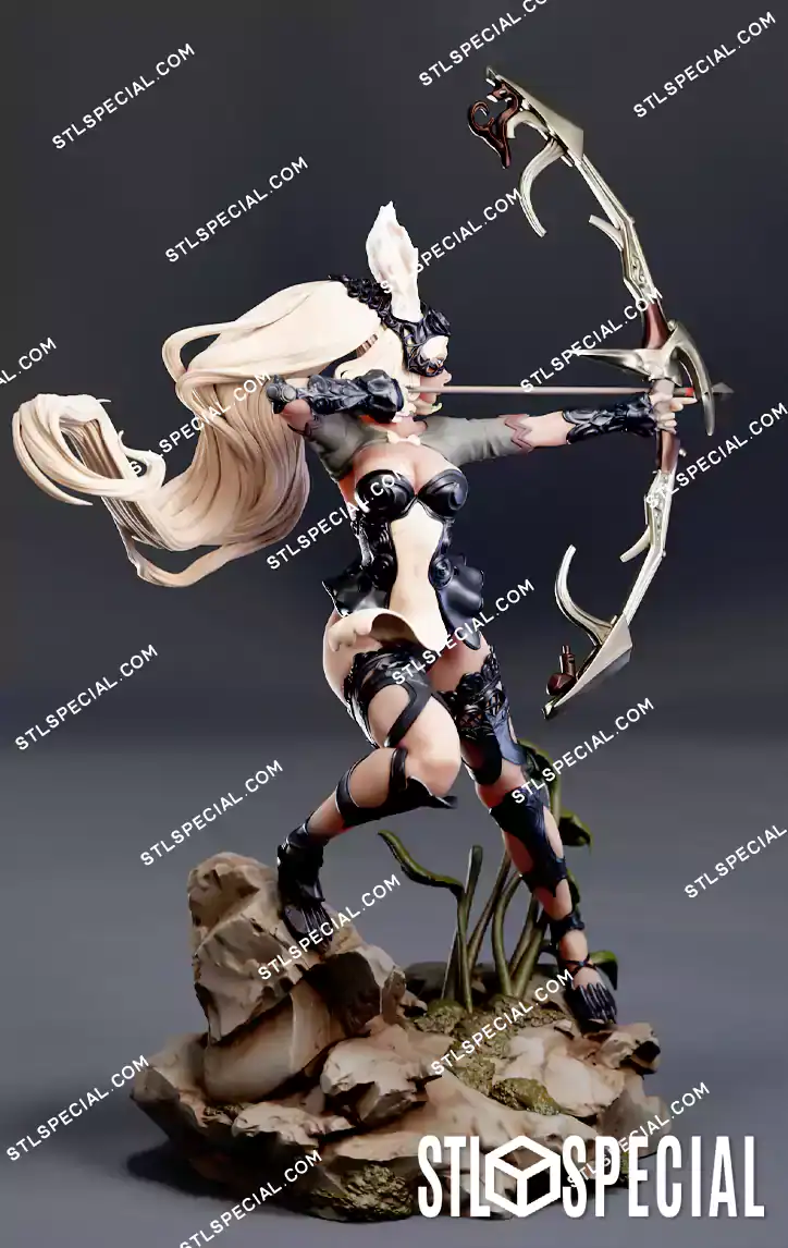 Fran Final Fantasy STL Files and 3D Model - Image 2