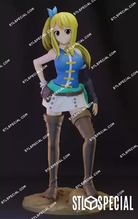 Lucy Heartfilia (Fairy Tail) 3D Print STL Files