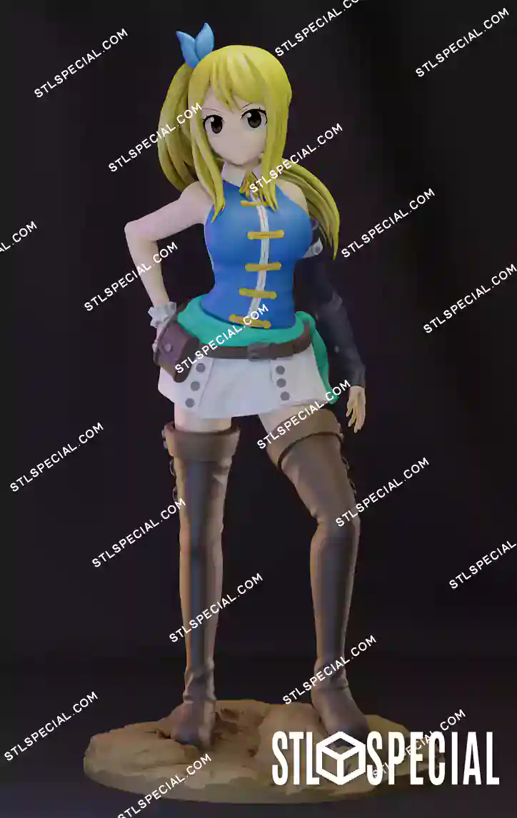 Lucy Heartfilia (Fairy Tail) 3D Print STL Files