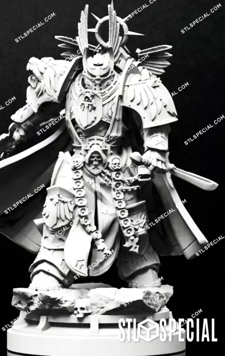 The Beast Slayer Knight STL 3D Model