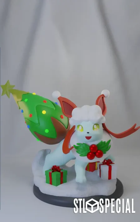 Gifteon - The Christmas Pokemon STL 
