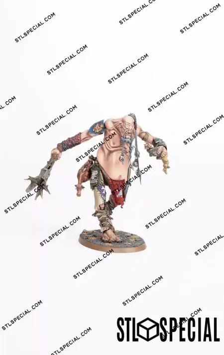 Mancrusher Gargant STL 3D Model