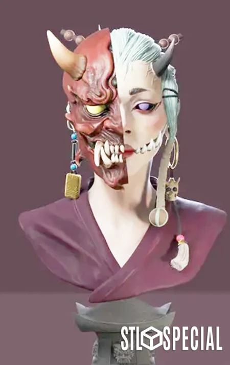 Hanmen Bust 3D Print STL Files
