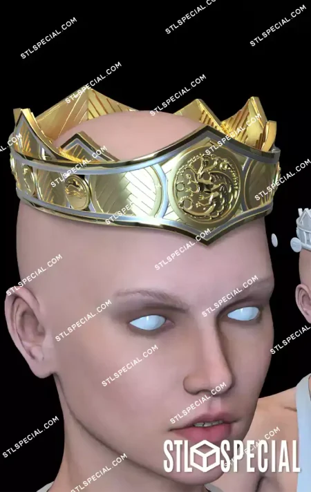 queen rhaenyras crown STL File