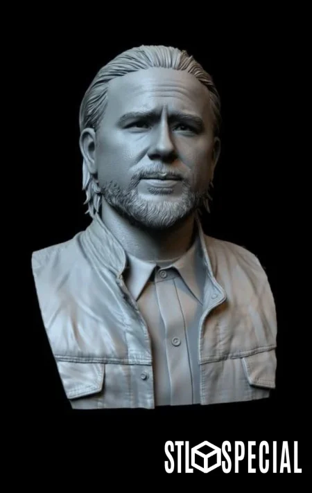 Jax Teller Bust - Sons of Anarchy STL Files