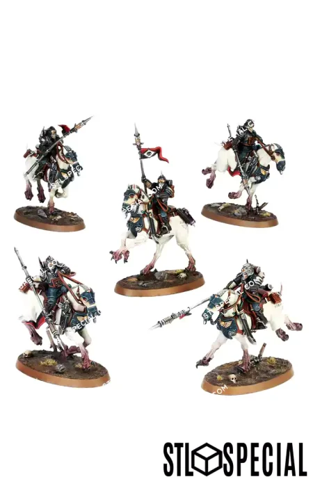 Death Riders STL 3D Model