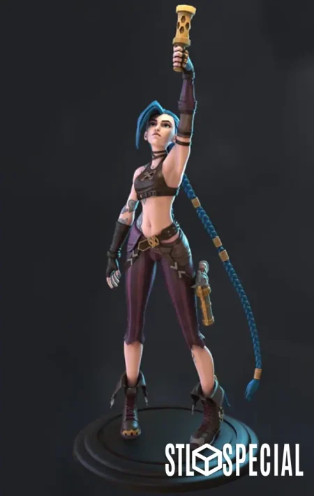 Jinx Arcane 3D Print STL Files