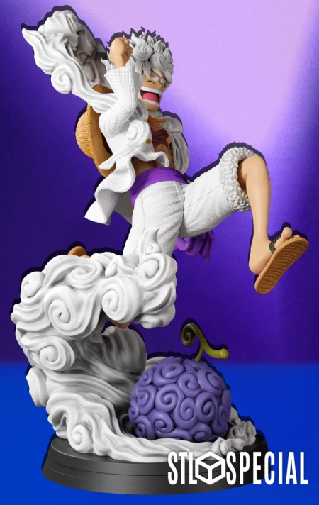One Piece Luffy Gear 5 STL Special File