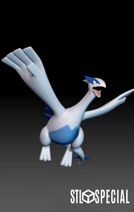 Pokemon Lugia STL Model