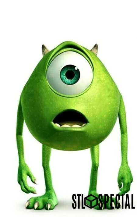 Mike Wazowski – Monsters, Inc. 3D Print STL Files