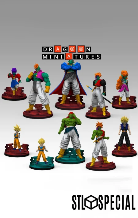 Dragon Ball Miniatures Bojack’s Movie - Galactic Warriors STL