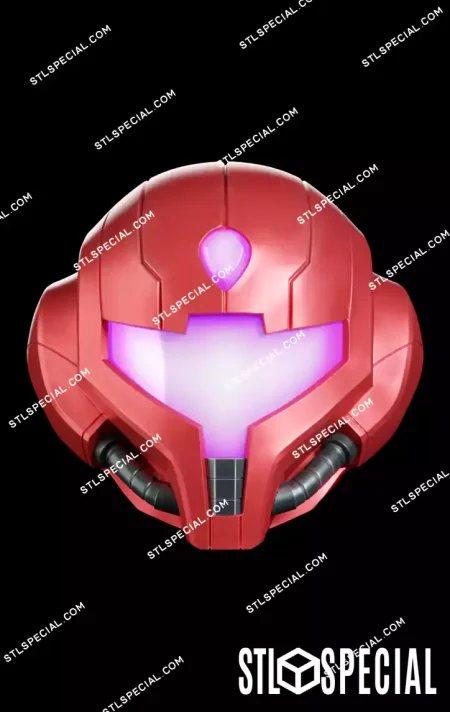 Samus Beyond 4 Helmet STL 3D Model