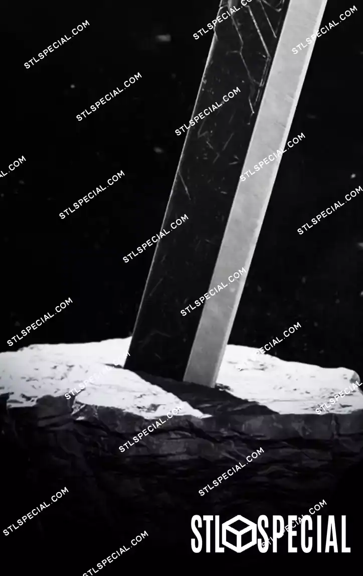 Buster Sword STL files - Image 3